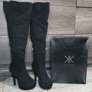 Kardashian Kollection Manhattan Knee High Boots